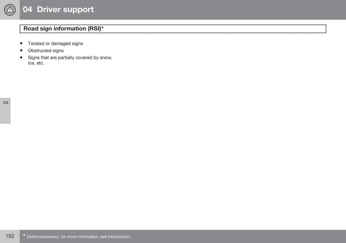 Volvo S60 II 2 owners manual / page 154