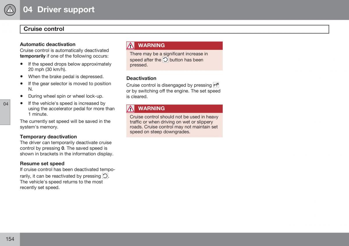 Volvo S60 II 2 owners manual / page 156