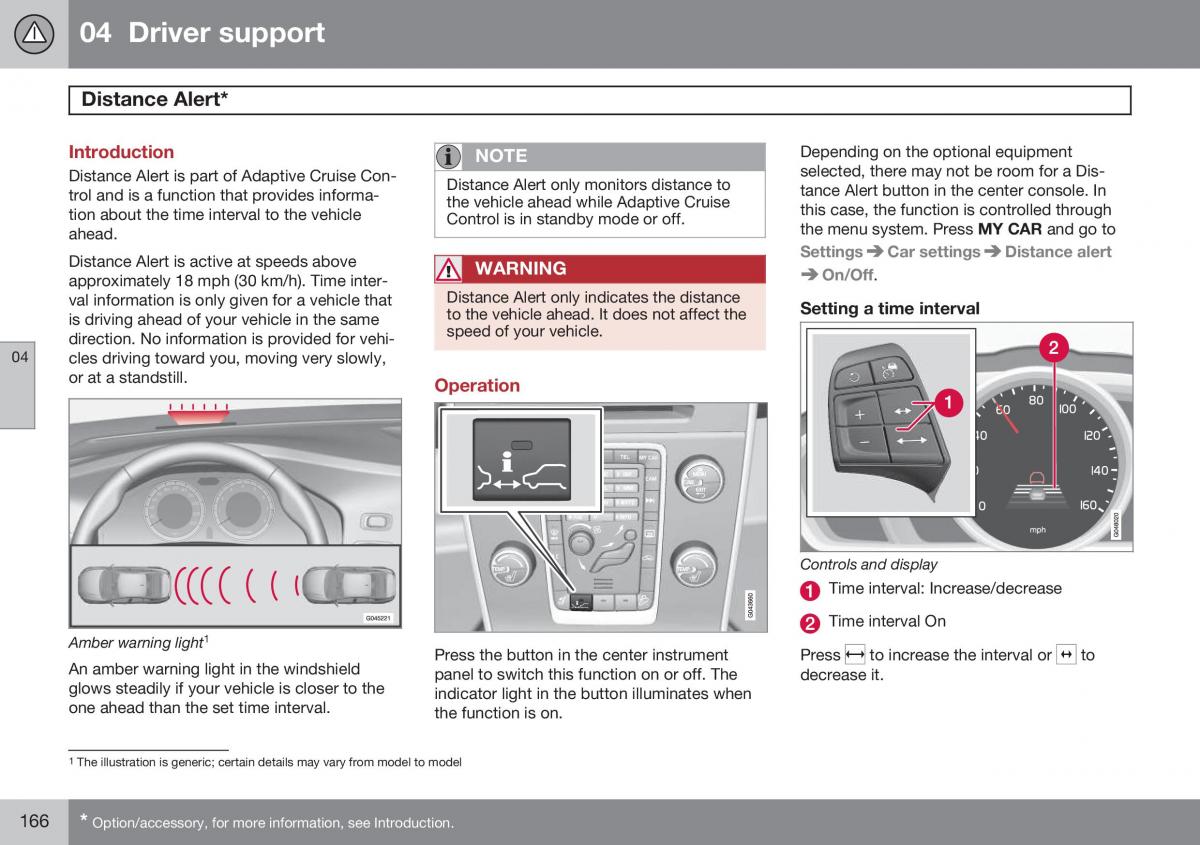 Volvo S60 II 2 owners manual / page 168