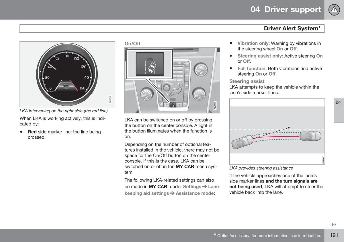 Volvo S60 II 2 owners manual / page 193