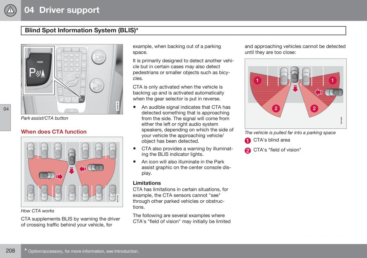 Volvo S60 II 2 owners manual / page 210