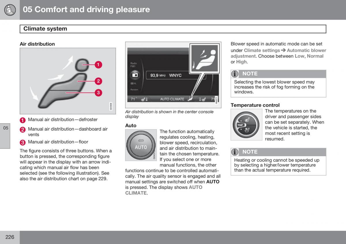 Volvo S60 II 2 owners manual / page 228