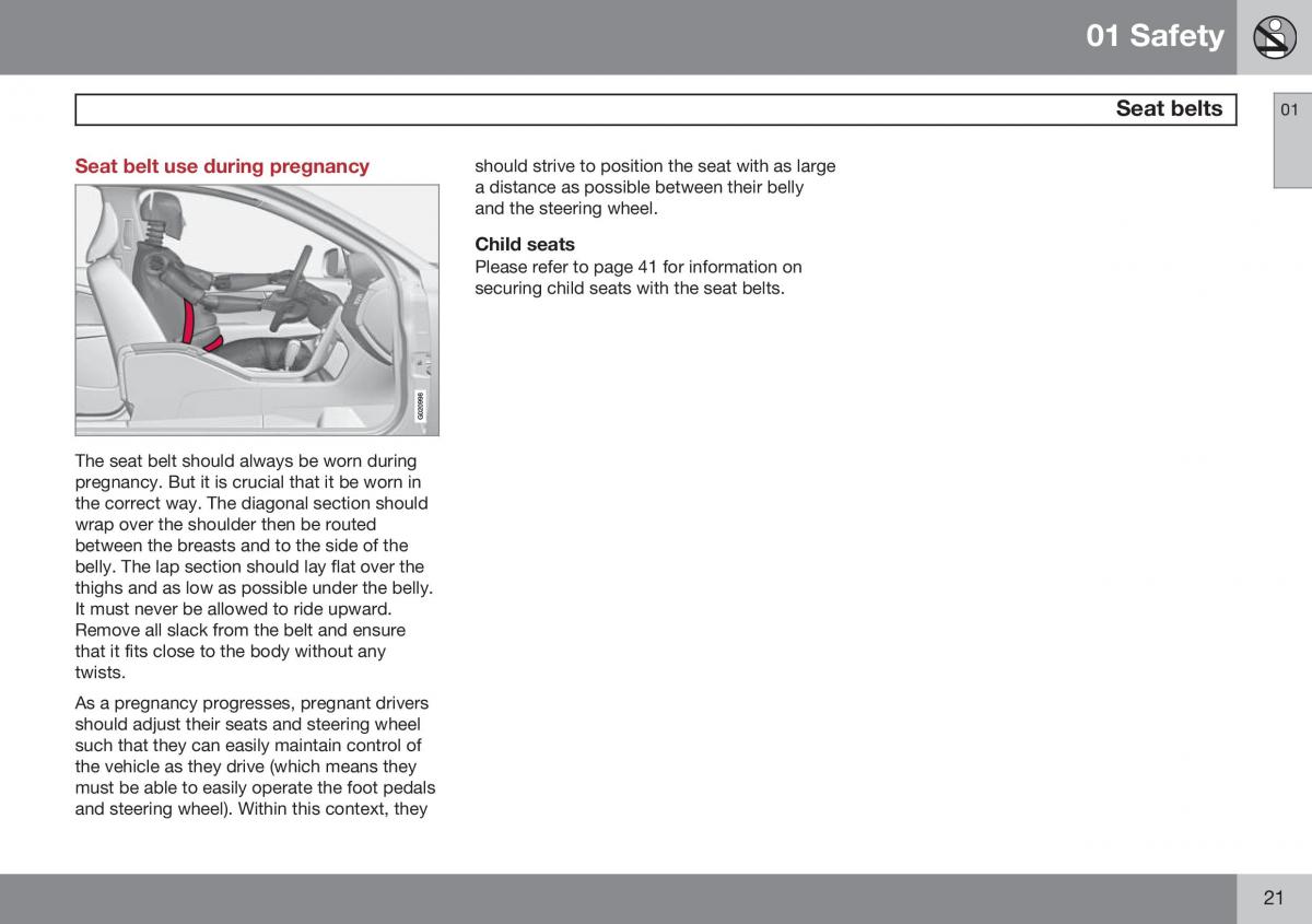 Volvo S60 II 2 owners manual / page 23