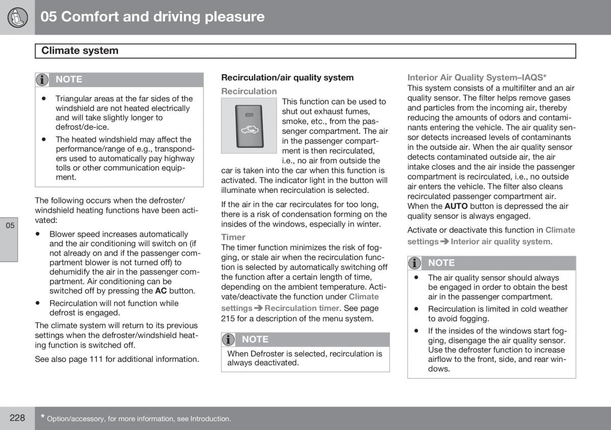 Volvo S60 II 2 owners manual / page 230