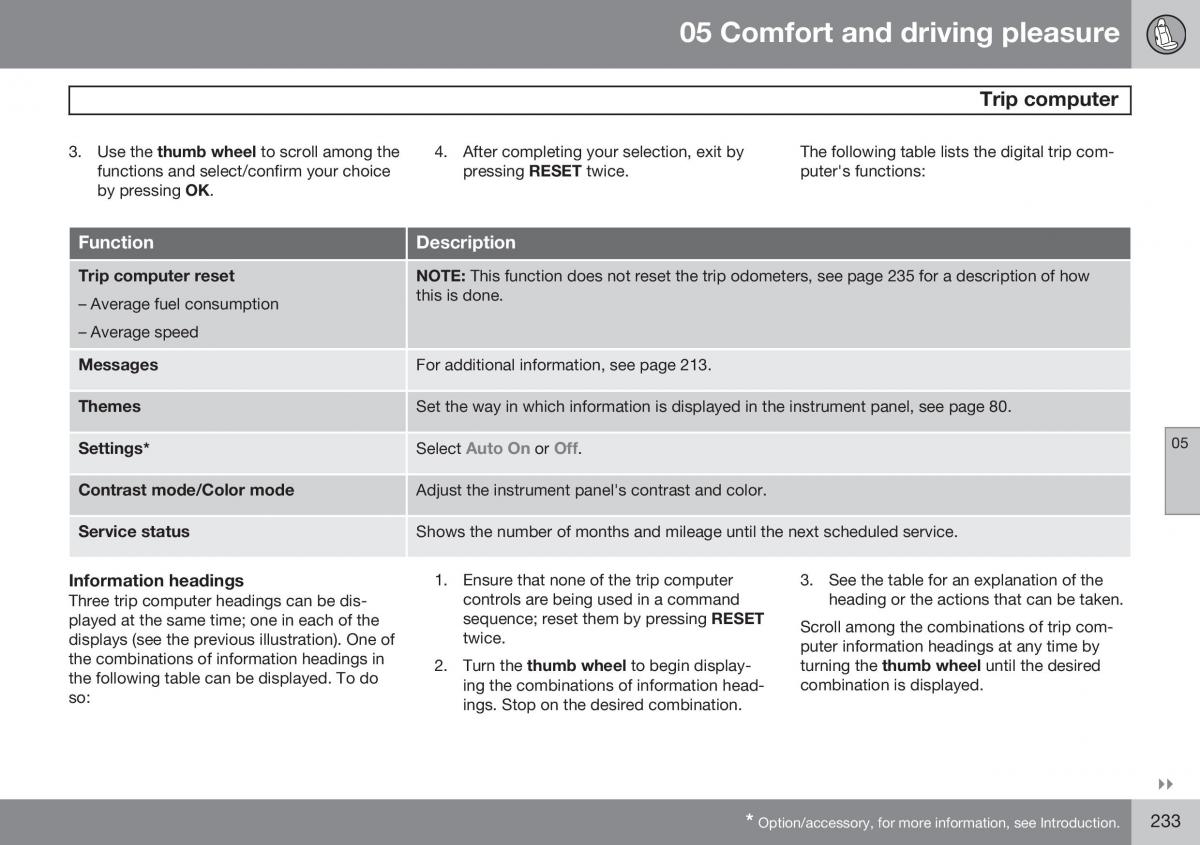 Volvo S60 II 2 owners manual / page 235