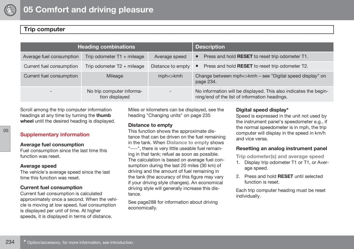 Volvo S60 II 2 owners manual / page 236