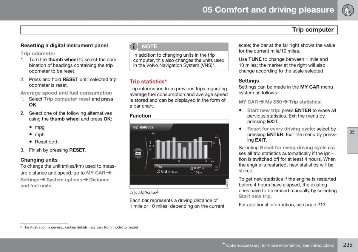 Volvo S60 II 2 owners manual / page 237