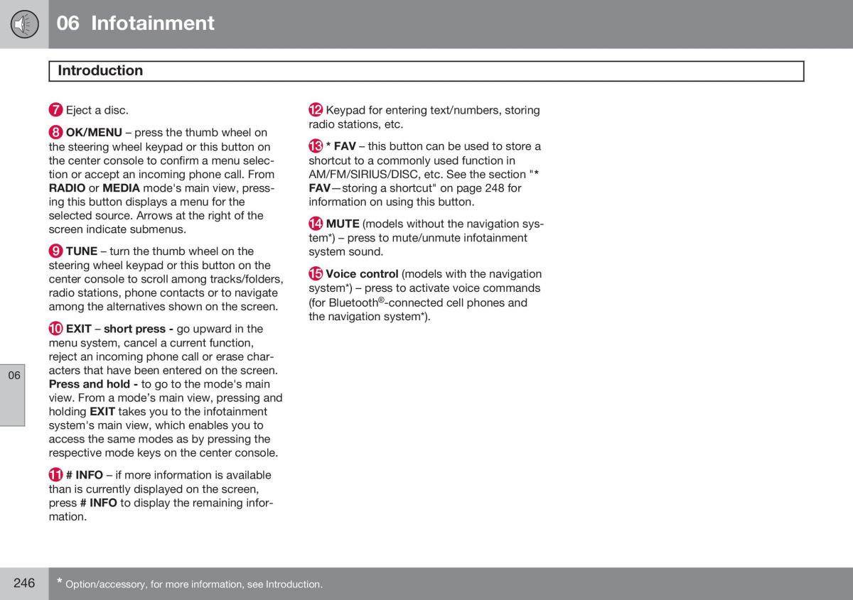 Volvo S60 II 2 owners manual / page 248