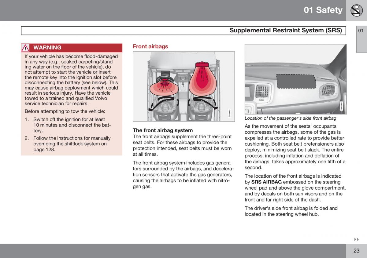 Volvo S60 II 2 owners manual / page 25