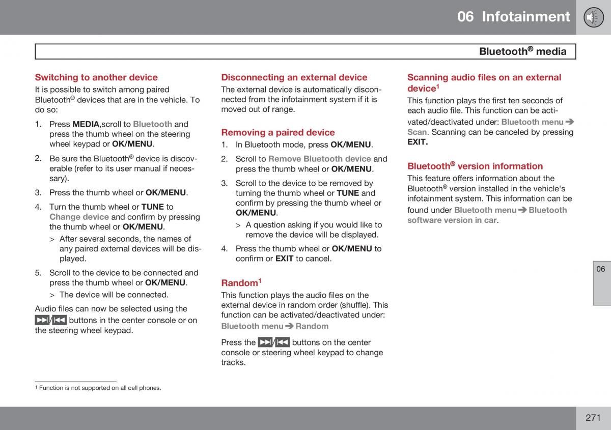 Volvo S60 II 2 owners manual / page 273