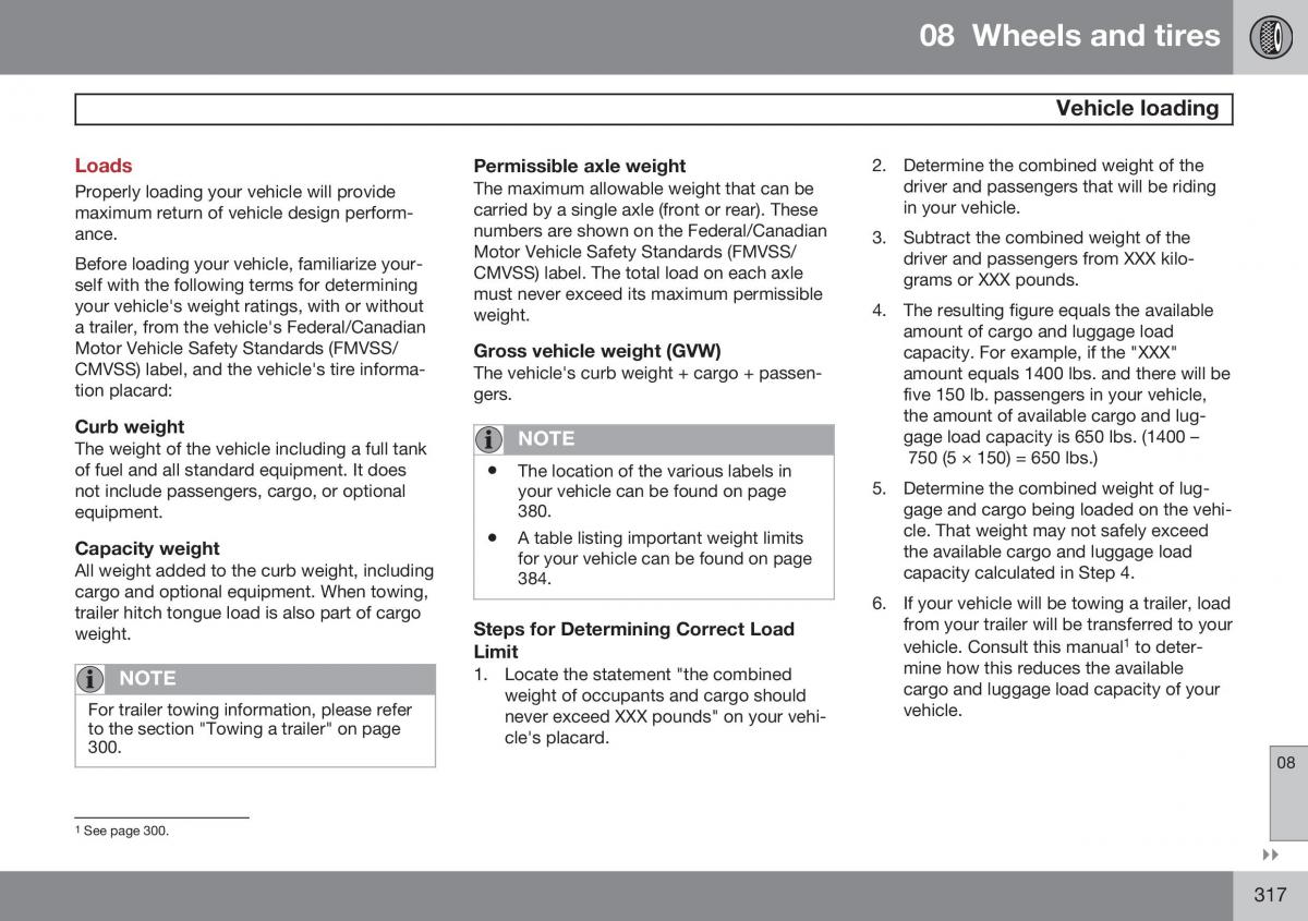 Volvo S60 II 2 owners manual / page 319