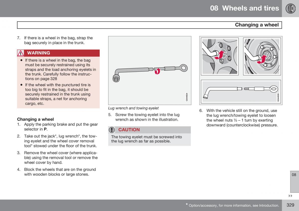 Volvo S60 II 2 owners manual / page 331