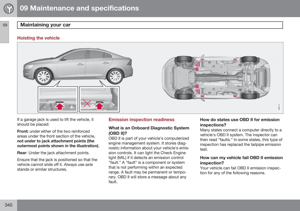 Volvo S60 II 2 owners manual / page 342