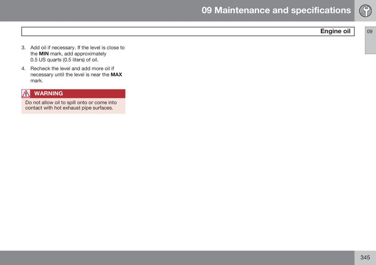 Volvo S60 II 2 owners manual / page 347