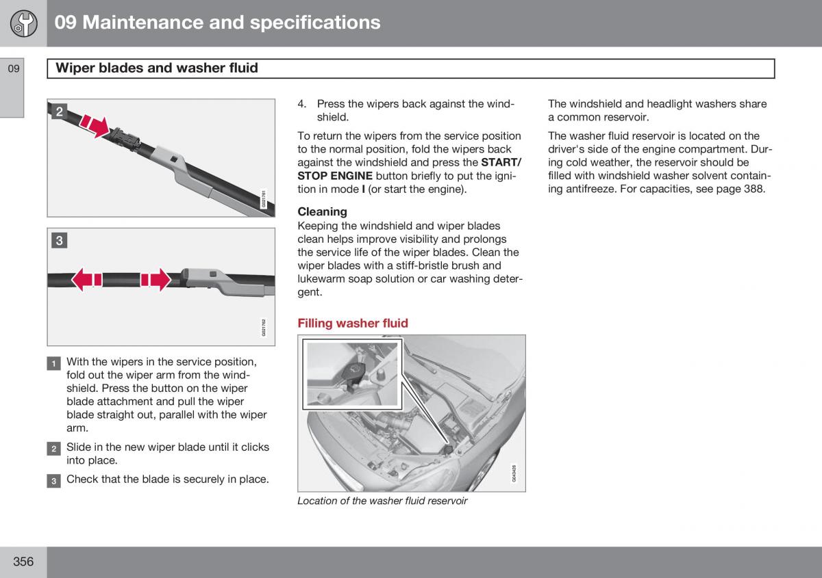 Volvo S60 II 2 owners manual / page 358