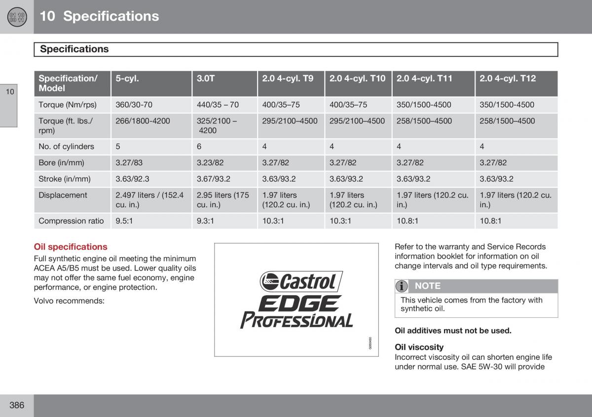 Volvo S60 II 2 owners manual / page 388