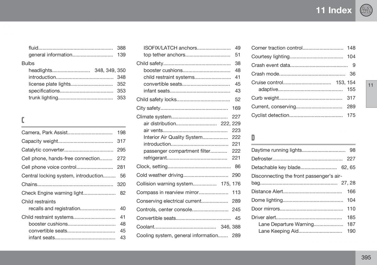 Volvo S60 II 2 owners manual / page 397