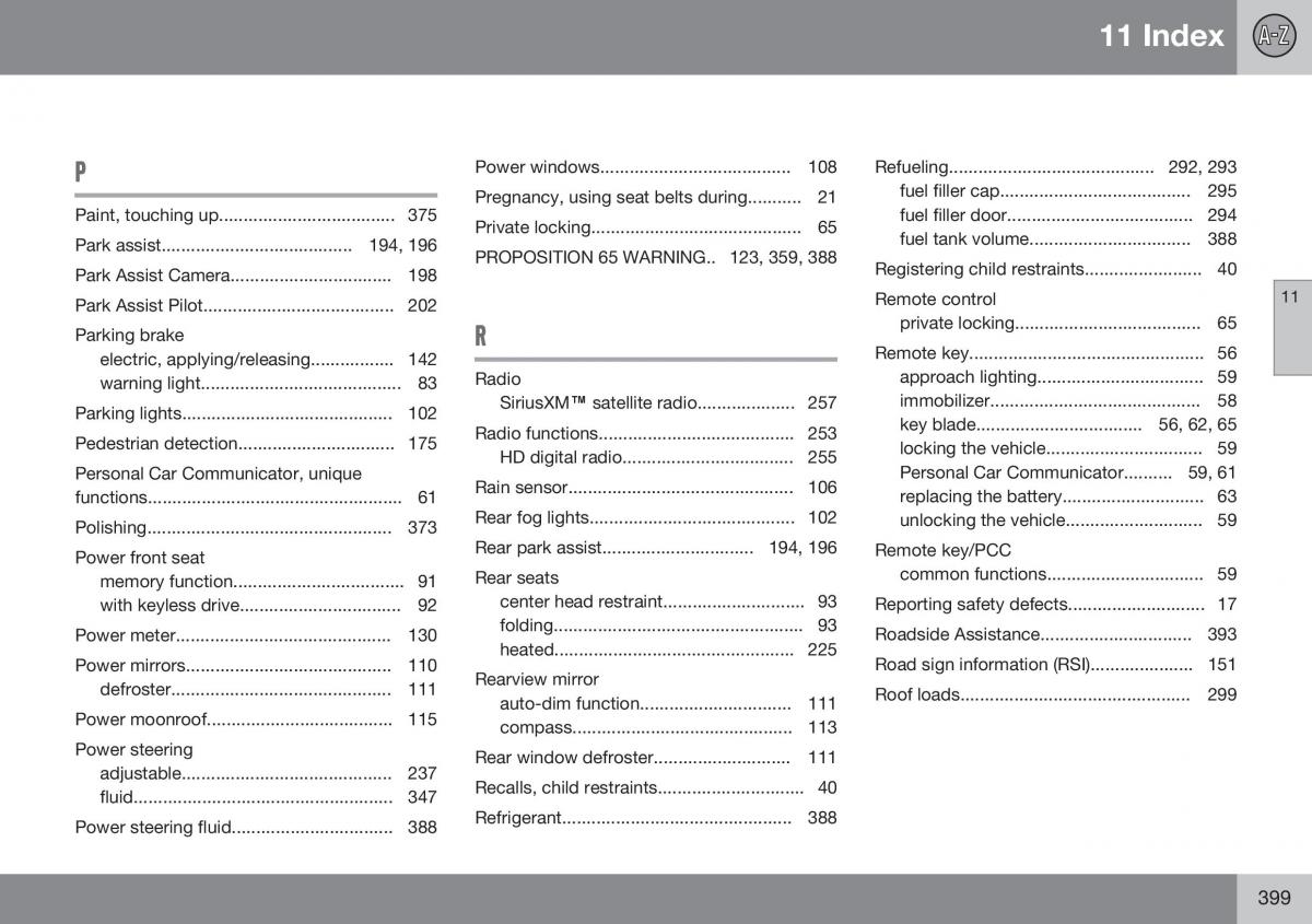 Volvo S60 II 2 owners manual / page 401