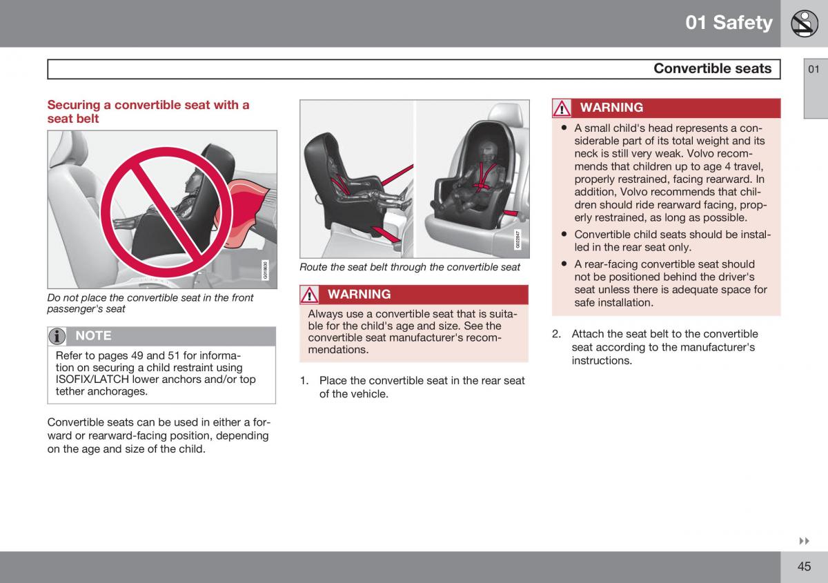 Volvo S60 II 2 owners manual / page 47