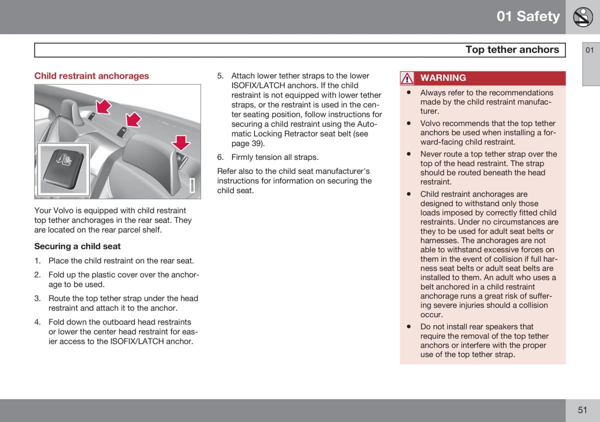 Volvo S60 II 2 owners manual / page 53