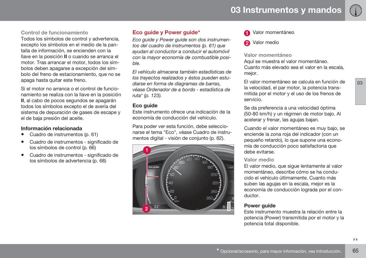 Volvo S60 II 2 manual del propietario / page 67