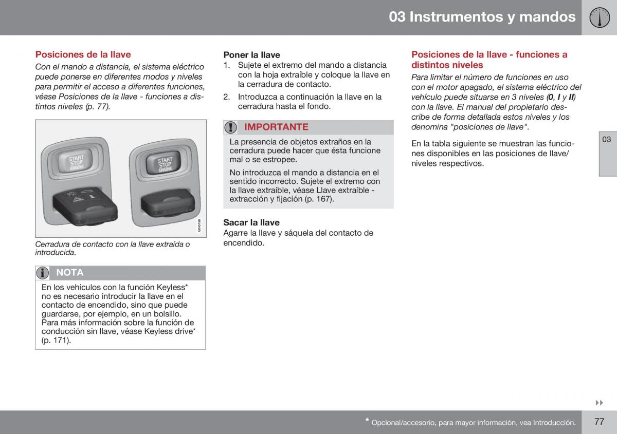 Volvo S60 II 2 manual del propietario / page 79