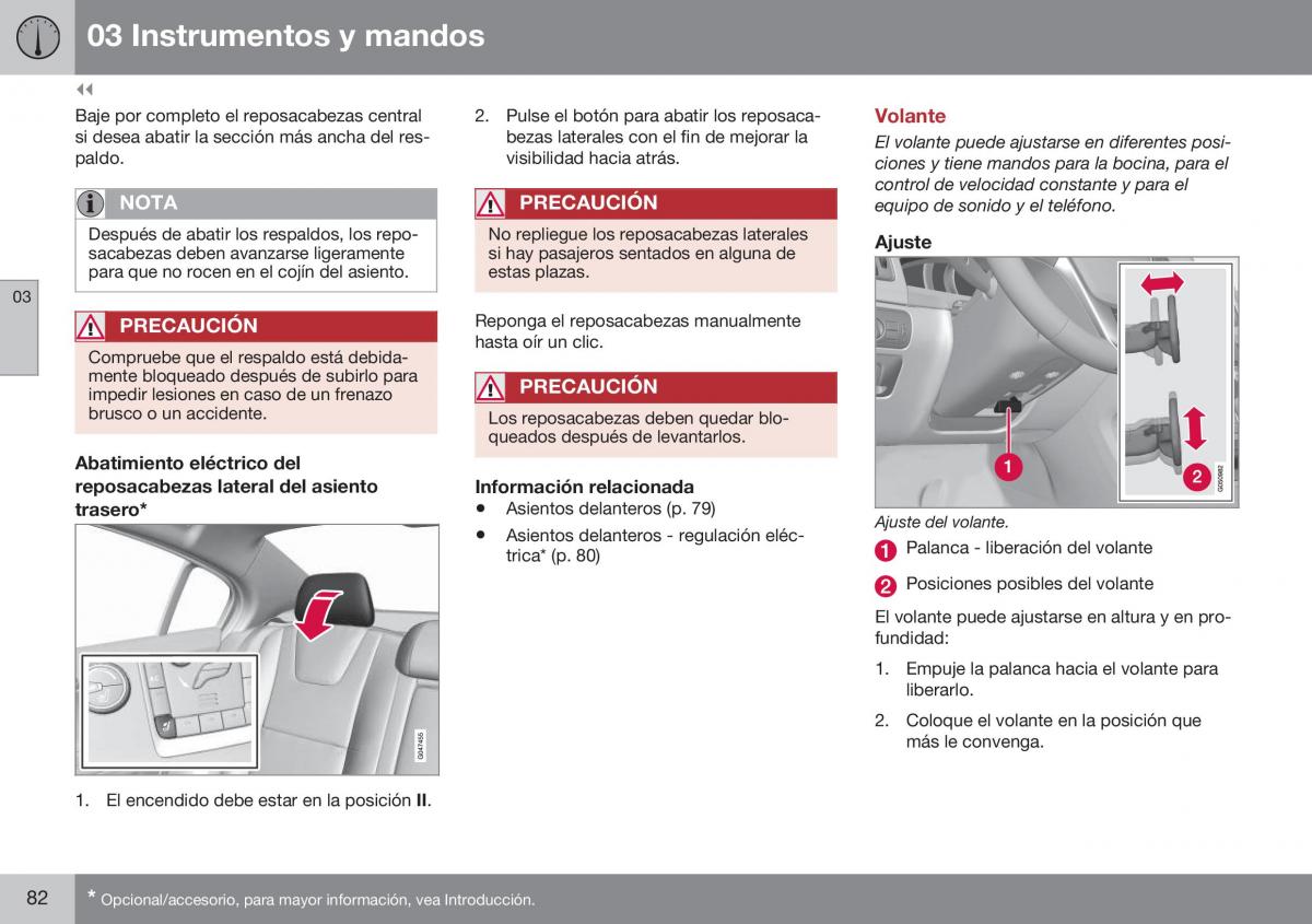 Volvo S60 II 2 manual del propietario / page 84