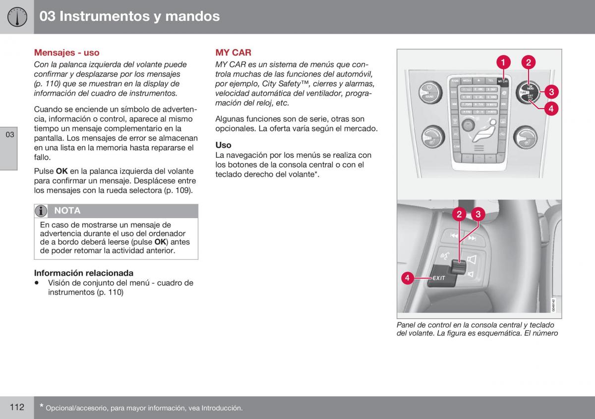 Volvo S60 II 2 manual del propietario / page 114