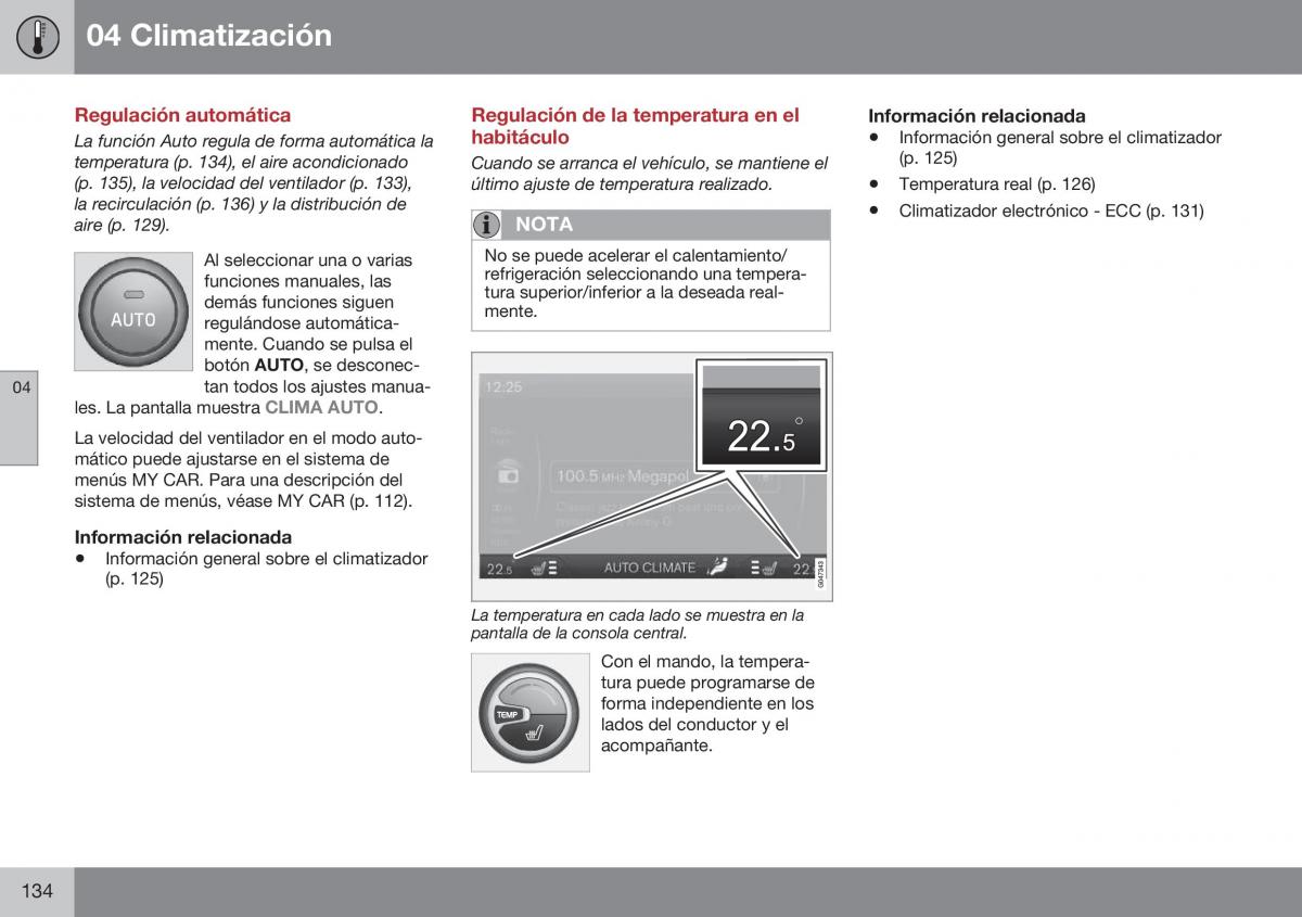 Volvo S60 II 2 manual del propietario / page 136