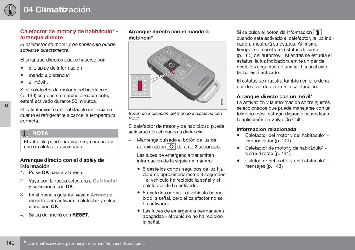 Volvo S60 II 2 manual del propietario / page 142