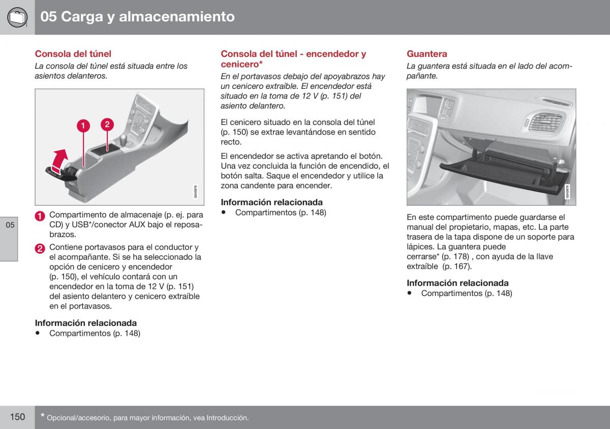 Volvo S60 II 2 manual del propietario / page 152