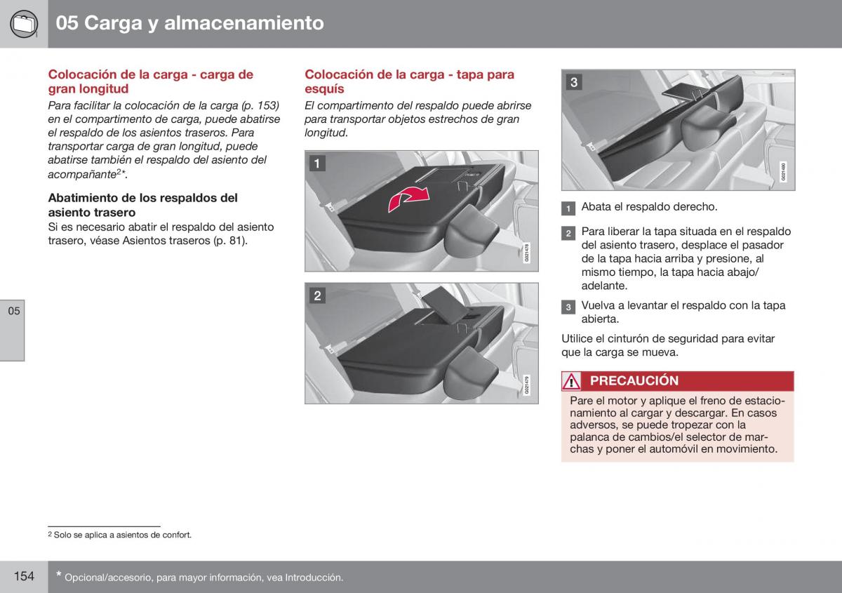 Volvo S60 II 2 manual del propietario / page 156