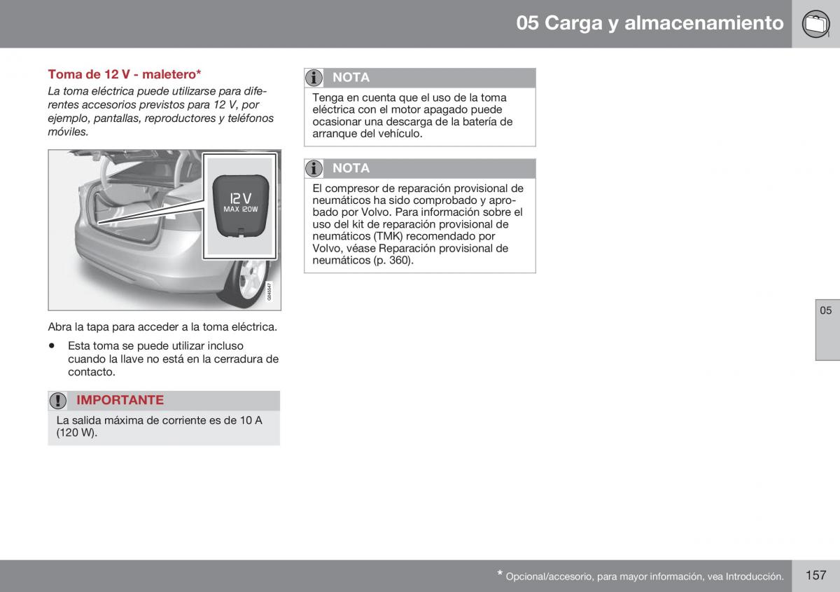 Volvo S60 II 2 manual del propietario / page 159