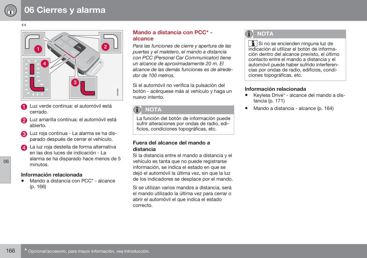 Volvo S60 II 2 manual del propietario / page 168