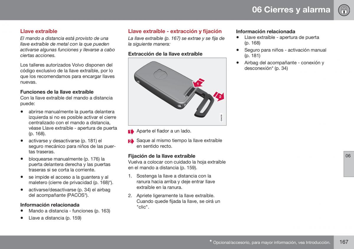 Volvo S60 II 2 manual del propietario / page 169