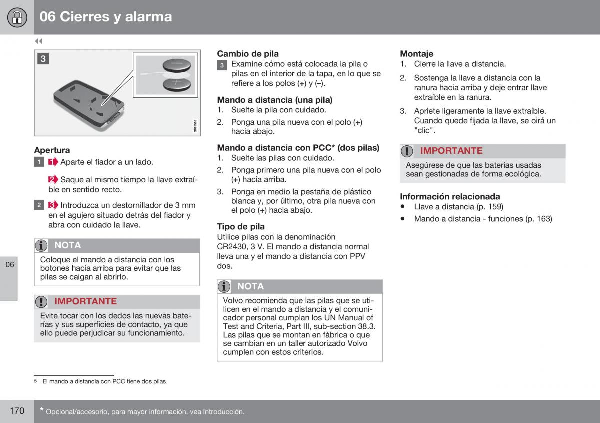 Volvo S60 II 2 manual del propietario / page 172