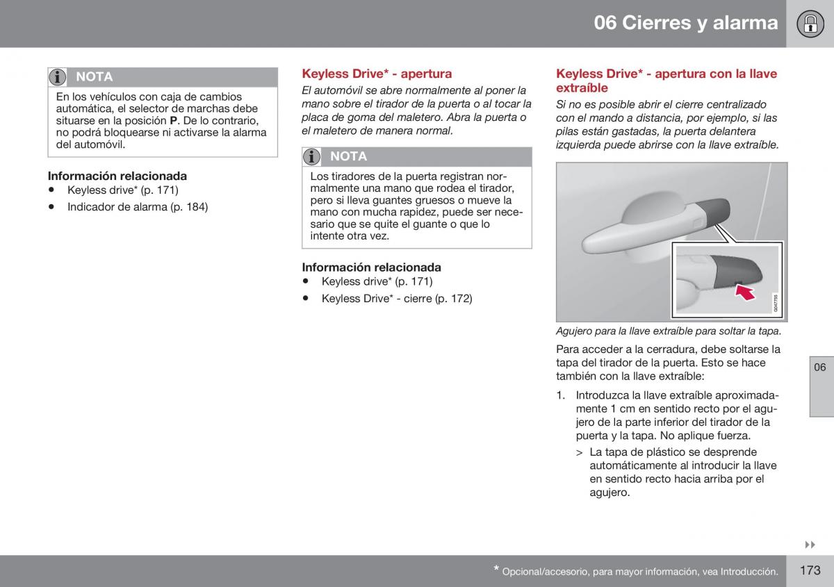 Volvo S60 II 2 manual del propietario / page 175