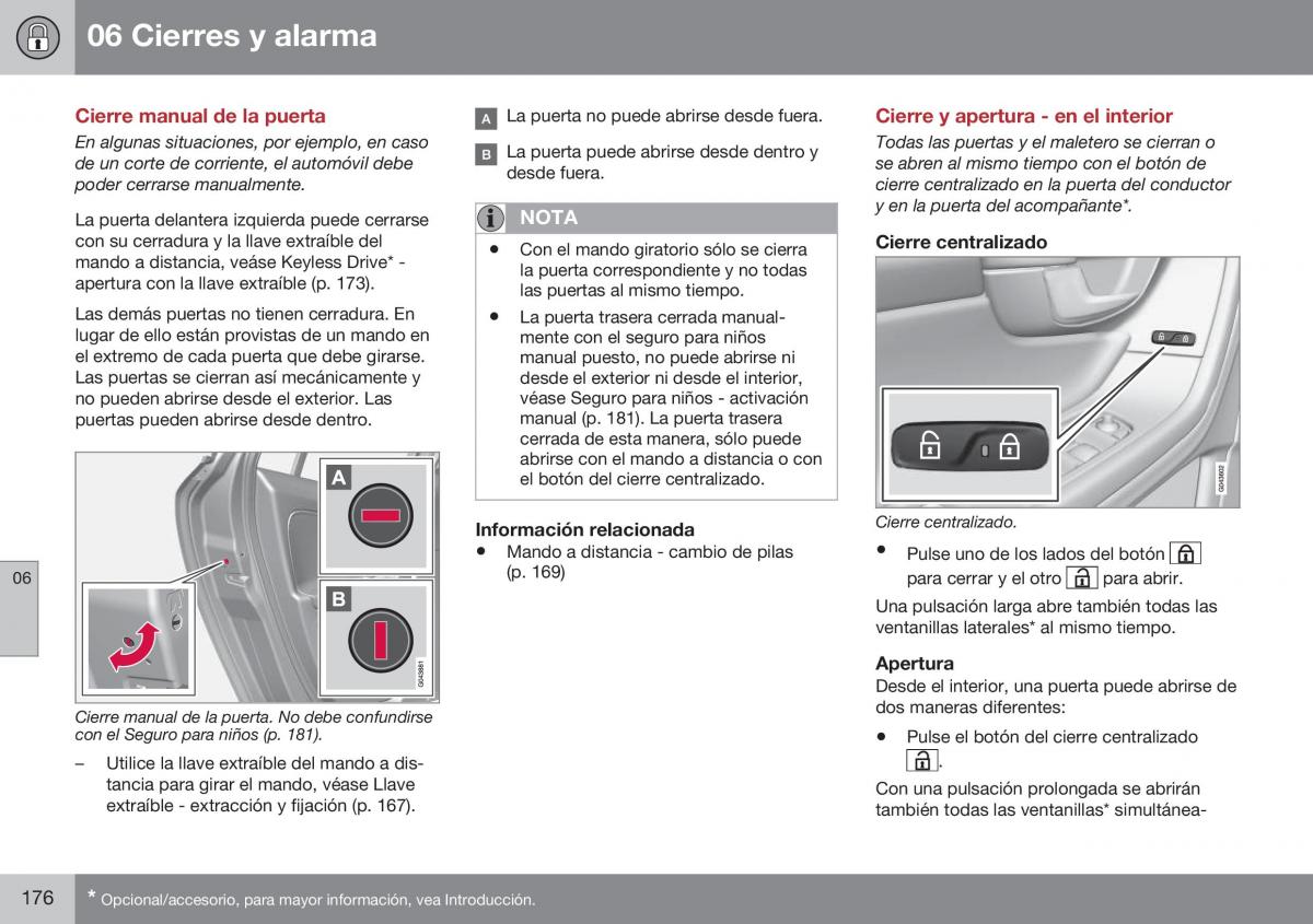 Volvo S60 II 2 manual del propietario / page 178