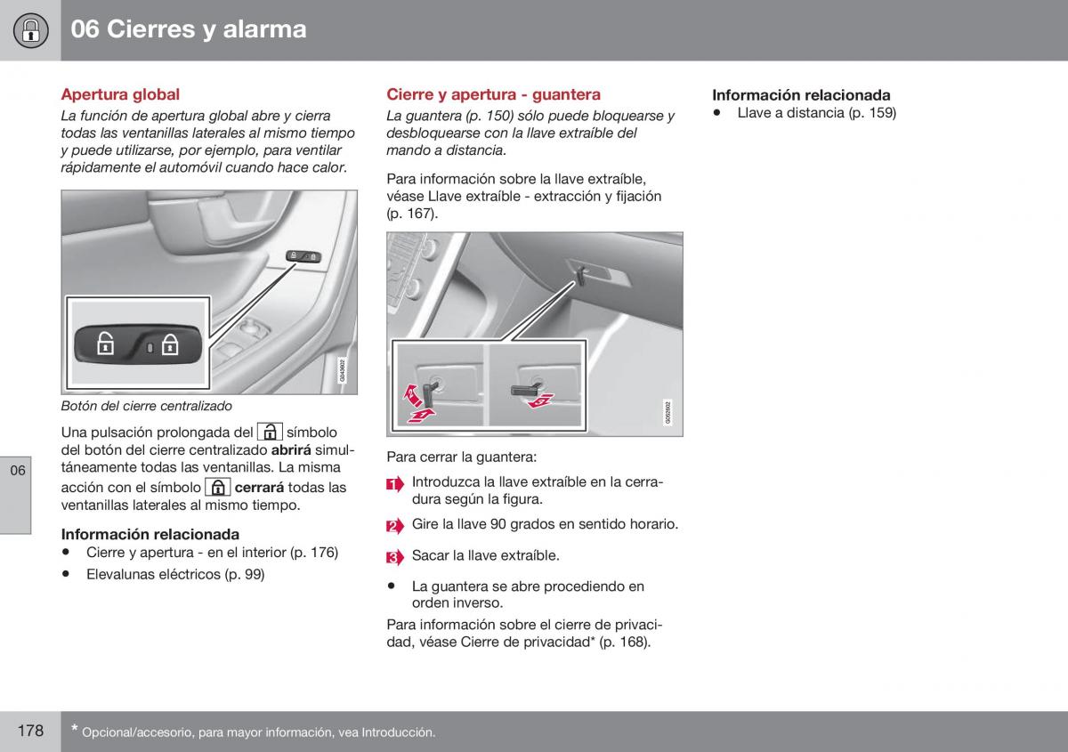 Volvo S60 II 2 manual del propietario / page 180