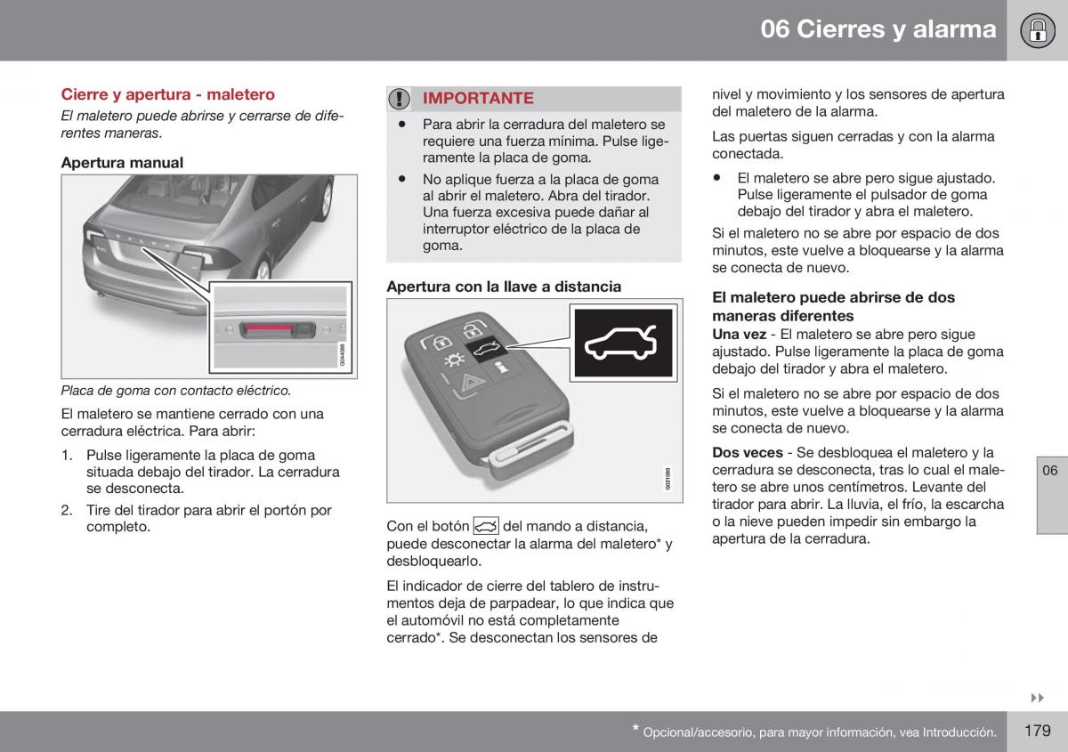 Volvo S60 II 2 manual del propietario / page 181