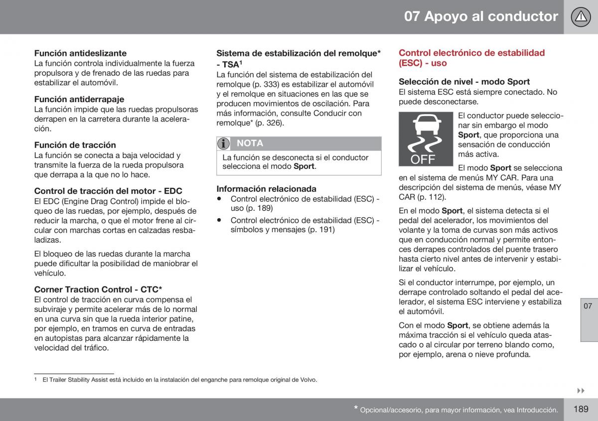 Volvo S60 II 2 manual del propietario / page 191