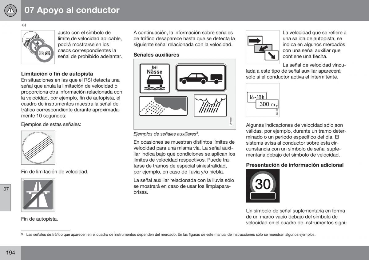 Volvo S60 II 2 manual del propietario / page 196