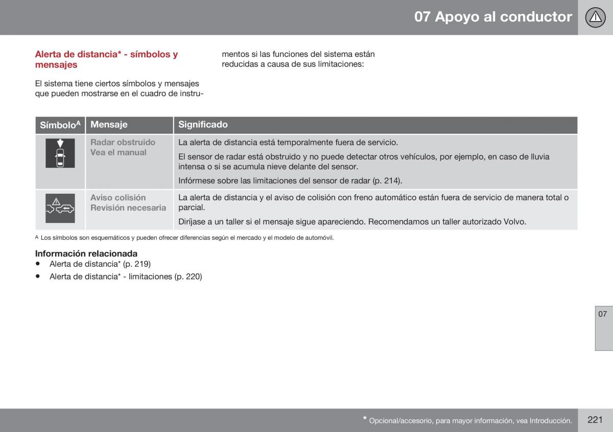 Volvo S60 II 2 manual del propietario / page 223