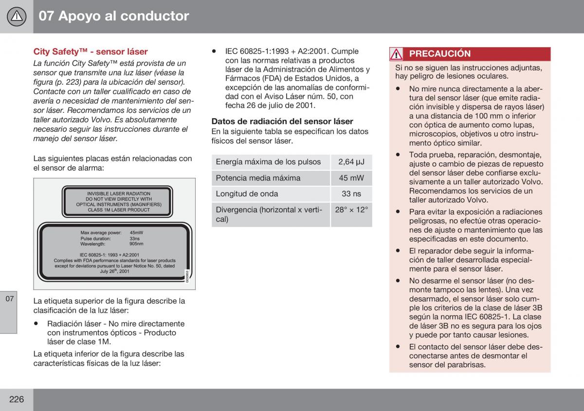 Volvo S60 II 2 manual del propietario / page 228