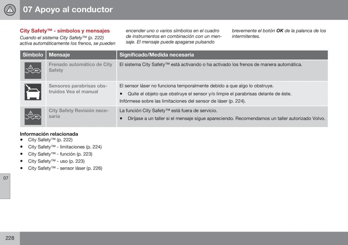 Volvo S60 II 2 manual del propietario / page 230