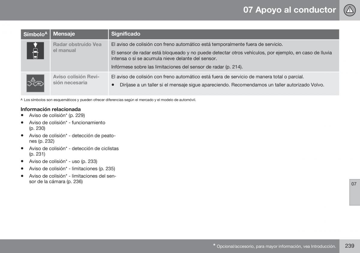 Volvo S60 II 2 manual del propietario / page 241