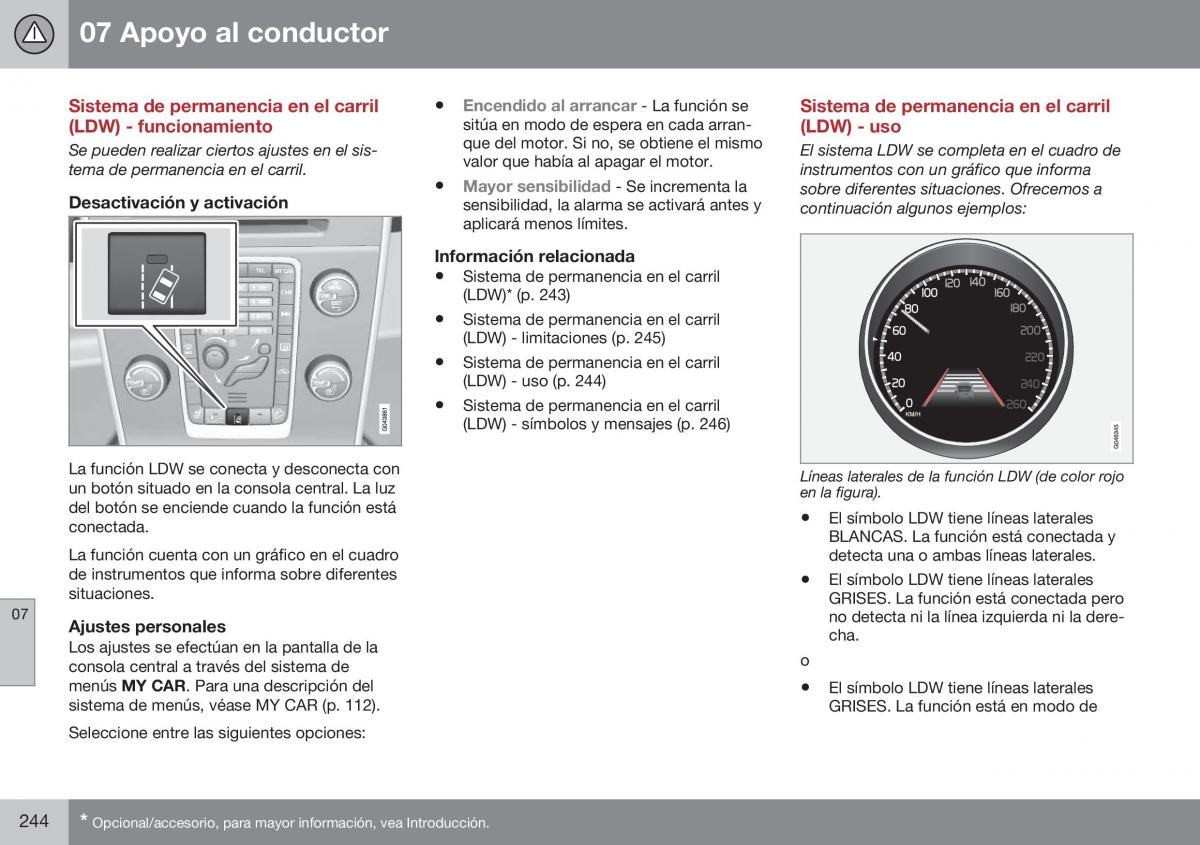 Volvo S60 II 2 manual del propietario / page 246