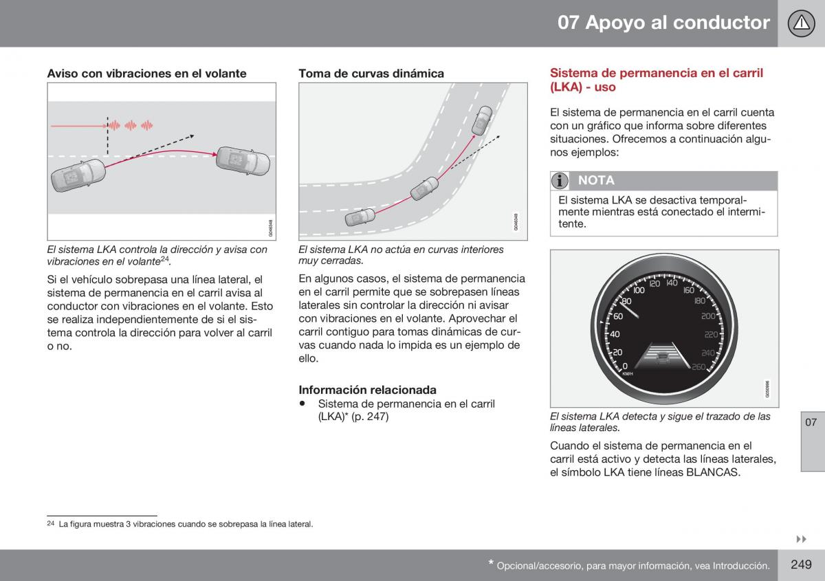 Volvo S60 II 2 manual del propietario / page 251