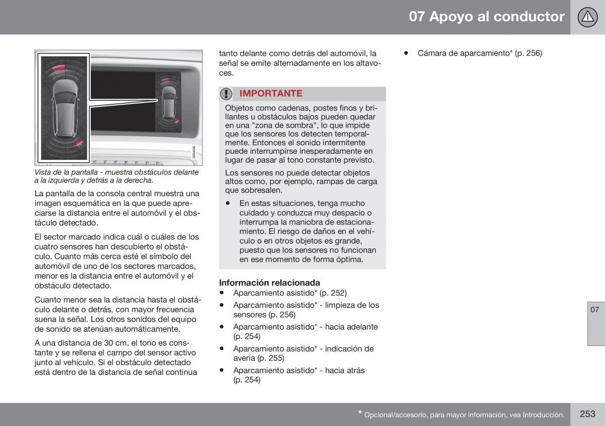 Volvo S60 II 2 manual del propietario / page 255