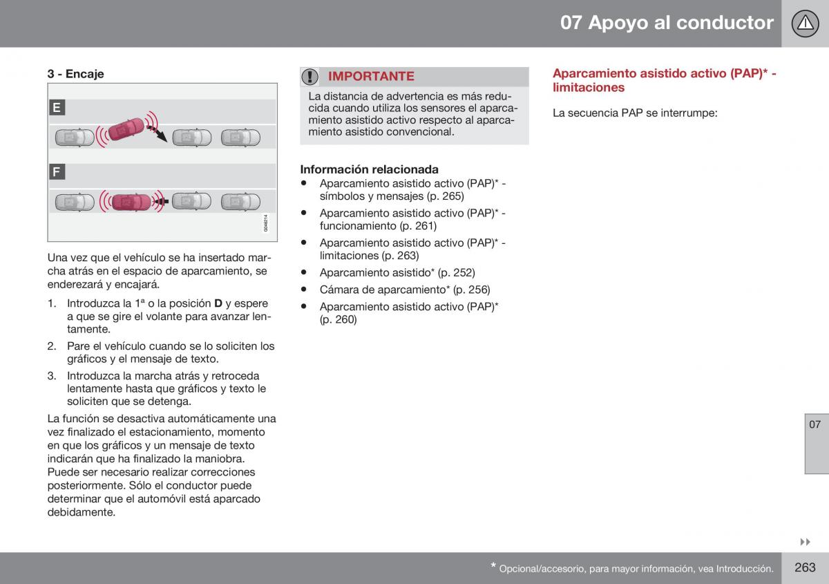 Volvo S60 II 2 manual del propietario / page 265